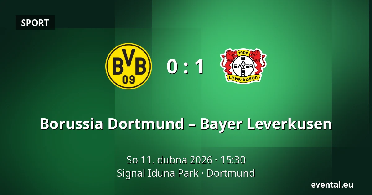 Borussia Dortmund – Bayer Leverkusen — Signal Iduna Park, Dortmund