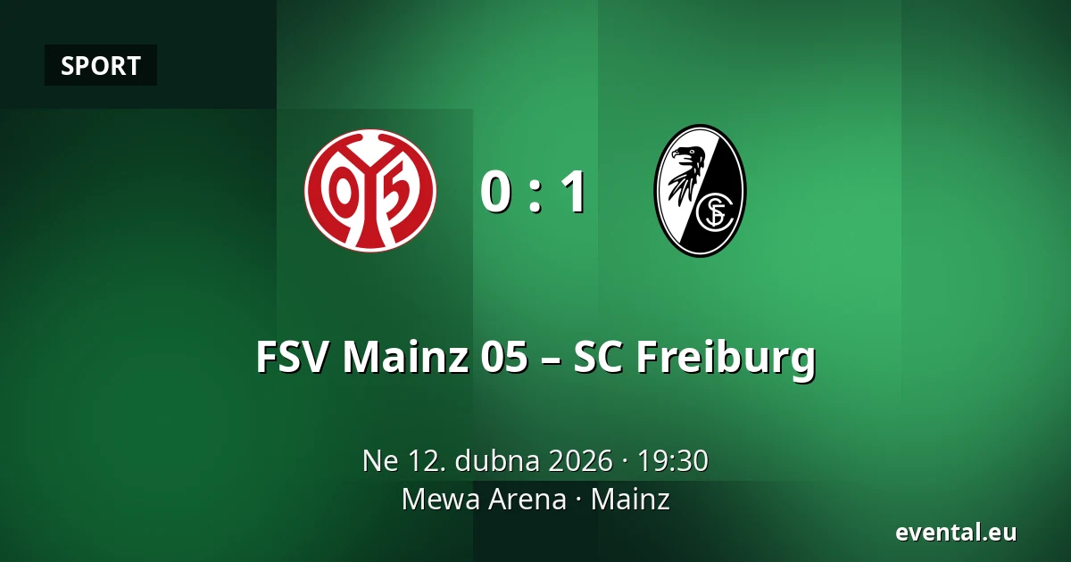 FSV Mainz 05 – SC Freiburg — Mewa Arena, Mainz