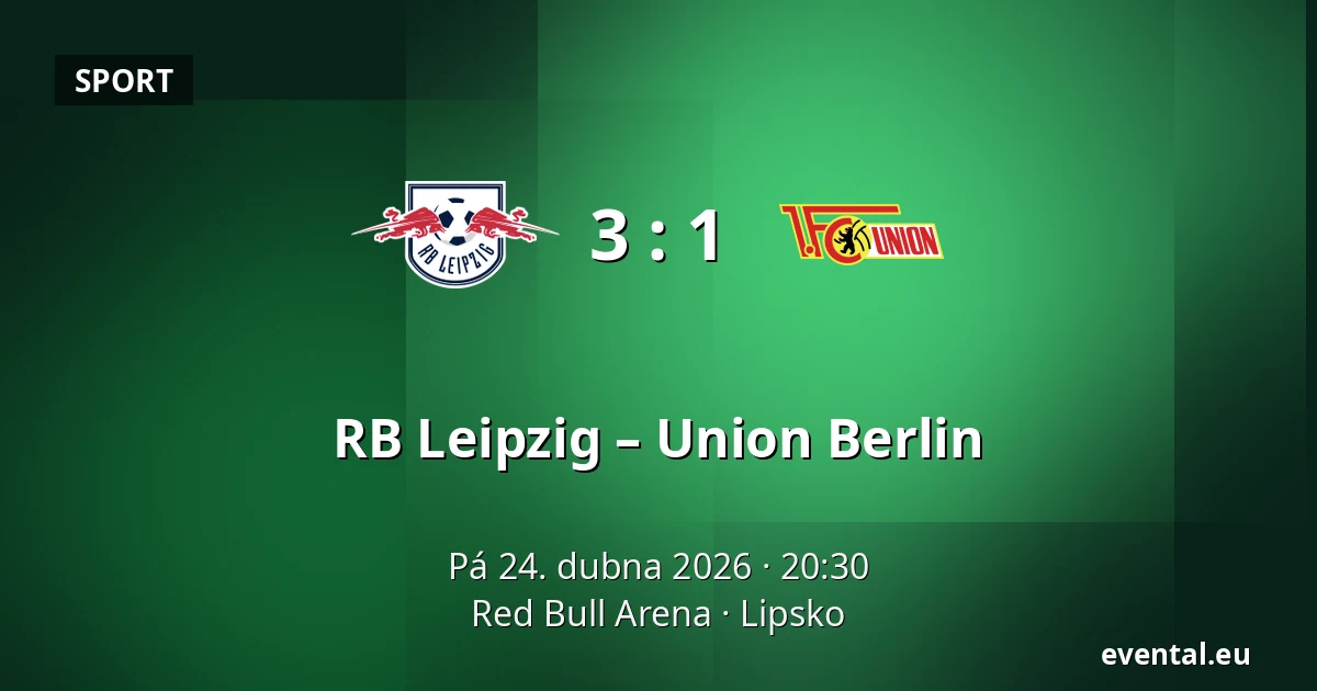 RB Leipzig – Union Berlin — Red Bull Arena, Lipsko