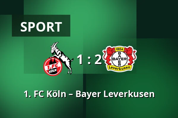 1. FC Köln – Bayer Leverkusen — RheinEnergieStadion, Kolín nad Rýnem