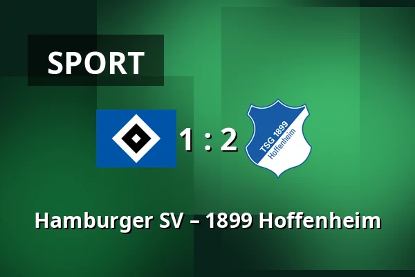 Hamburger SV – 1899 Hoffenheim — Volksparkstadion, Hamburk