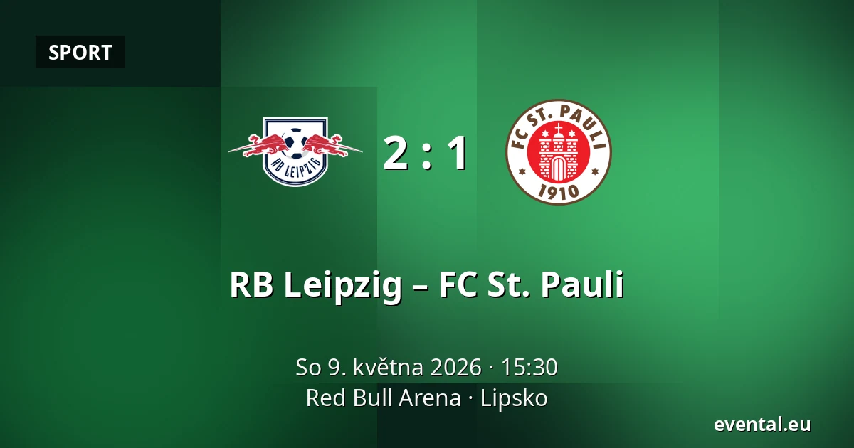RB Leipzig – FC St. Pauli — Red Bull Arena, Lipsko