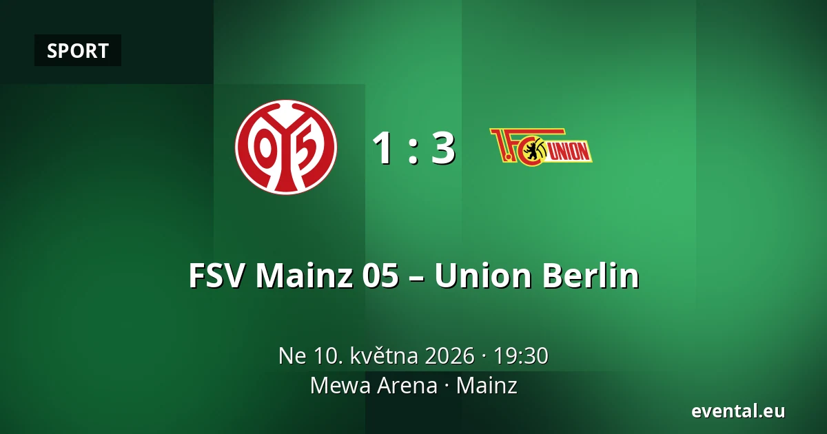 FSV Mainz 05 – Union Berlin — Mewa Arena, Mainz
