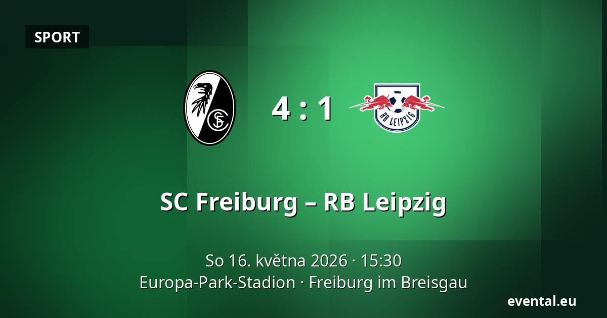 SC Freiburg – RB Leipzig — Europa-Park-Stadion, Freiburg im Breisgau