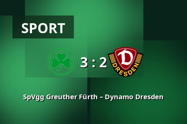 SpVgg Greuther Fürth – Dynamo Dresden — Sportpark Ronhof Thomas Sommer, Furth