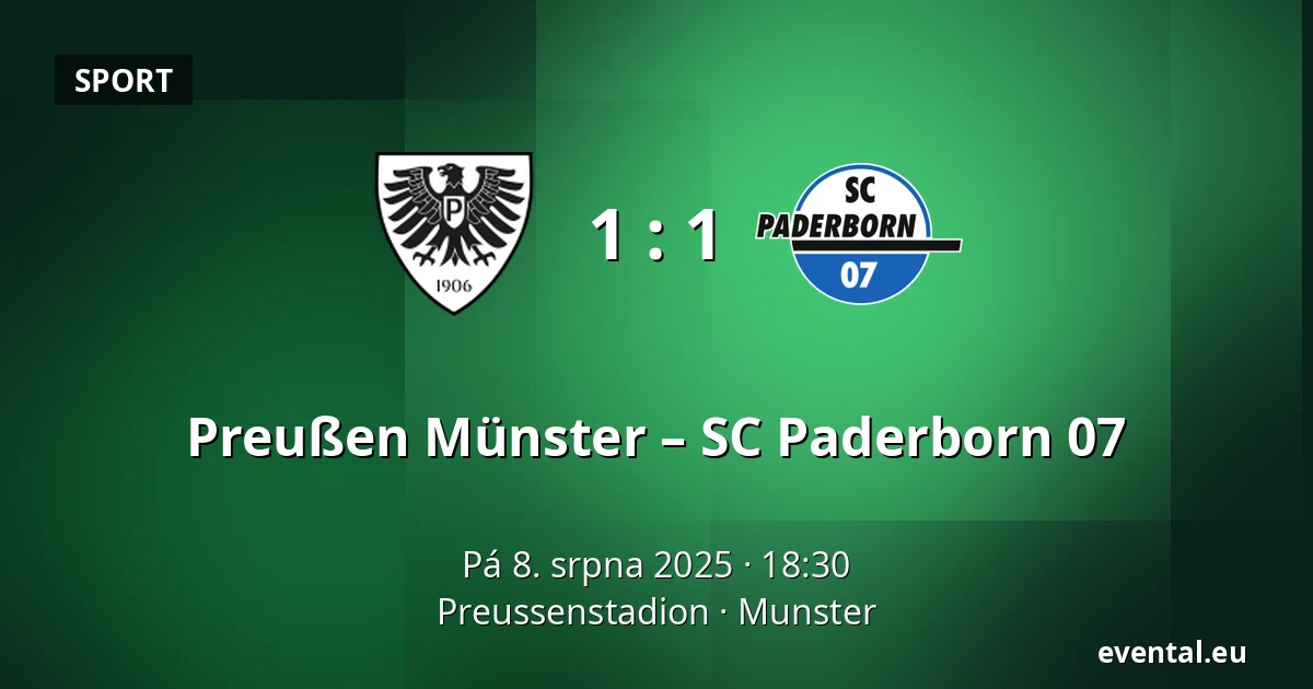 Preußen Münster – SC Paderborn 07 — Preussenstadion, Munster