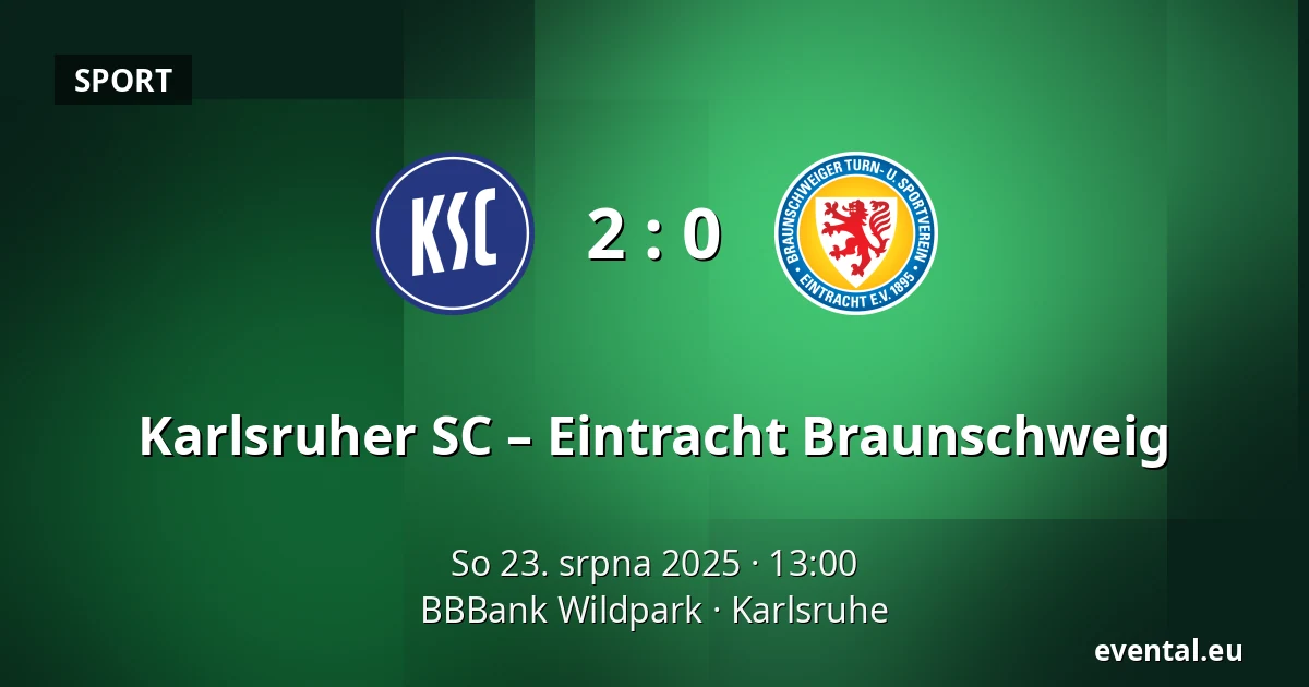Karlsruher SC – Eintracht Braunschweig — BBBank Wildpark, Karlsruhe