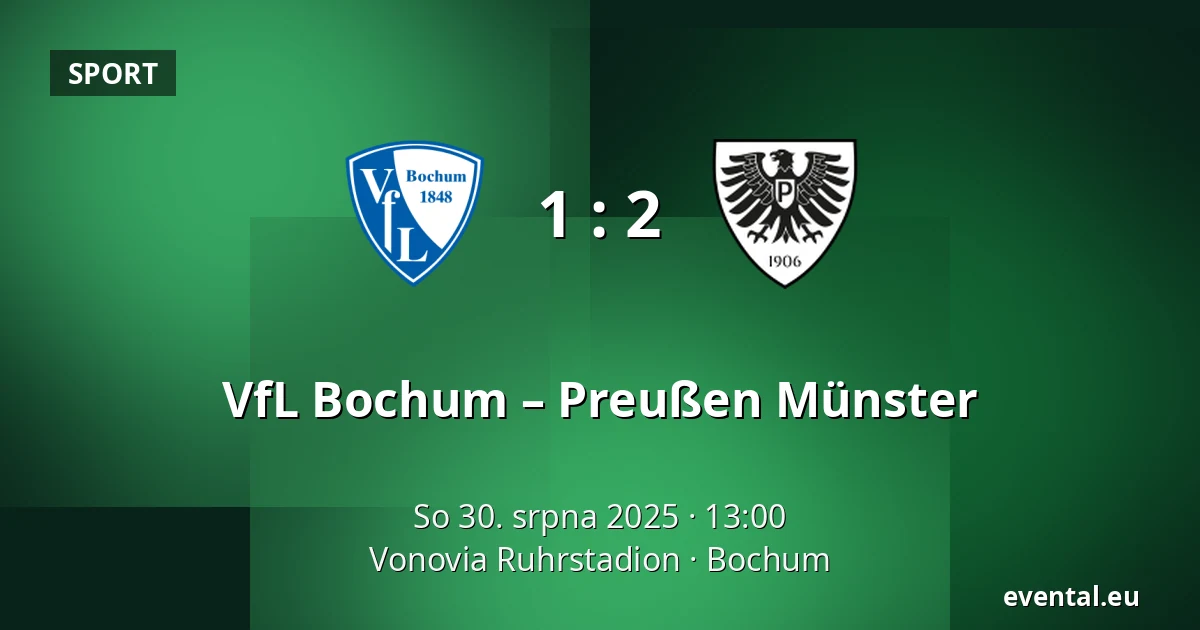VfL Bochum – Preußen Münster — Vonovia Ruhrstadion, Bochum