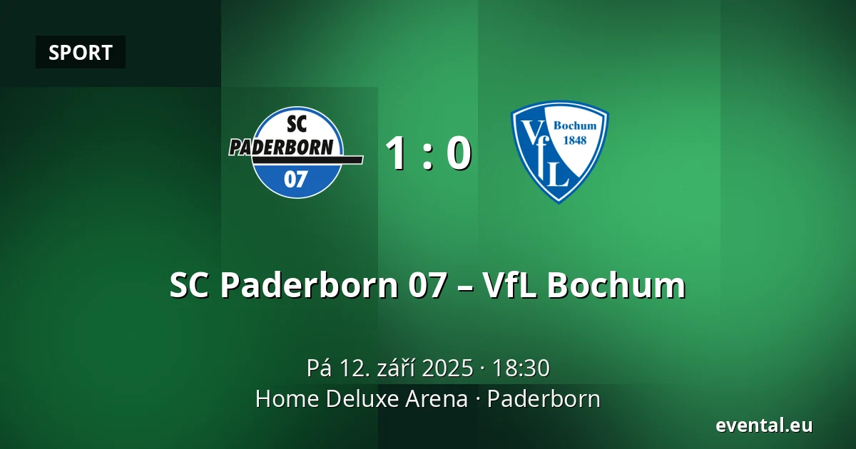 SC Paderborn 07 – VfL Bochum — Home Deluxe Arena, Paderborn