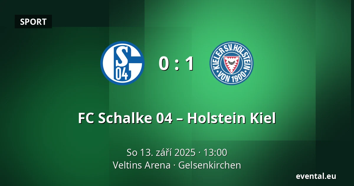 FC Schalke 04 – Holstein Kiel — Veltins Arena, Gelsenkirchen