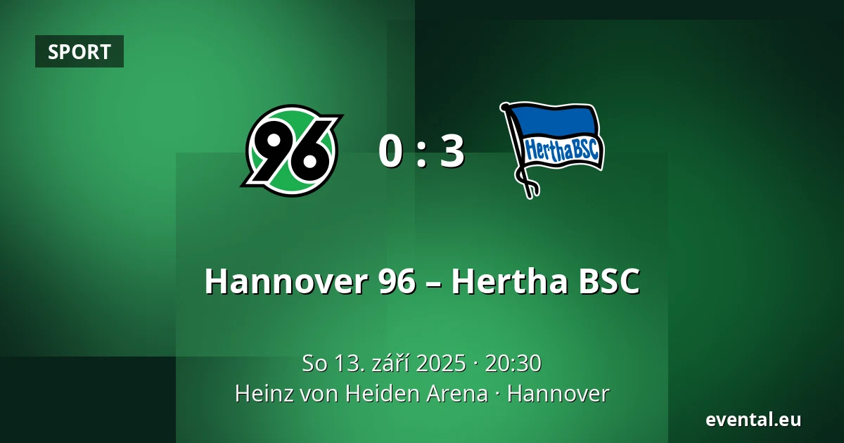 Hannover 96 – Hertha BSC — Heinz von Heiden Arena, Hannover