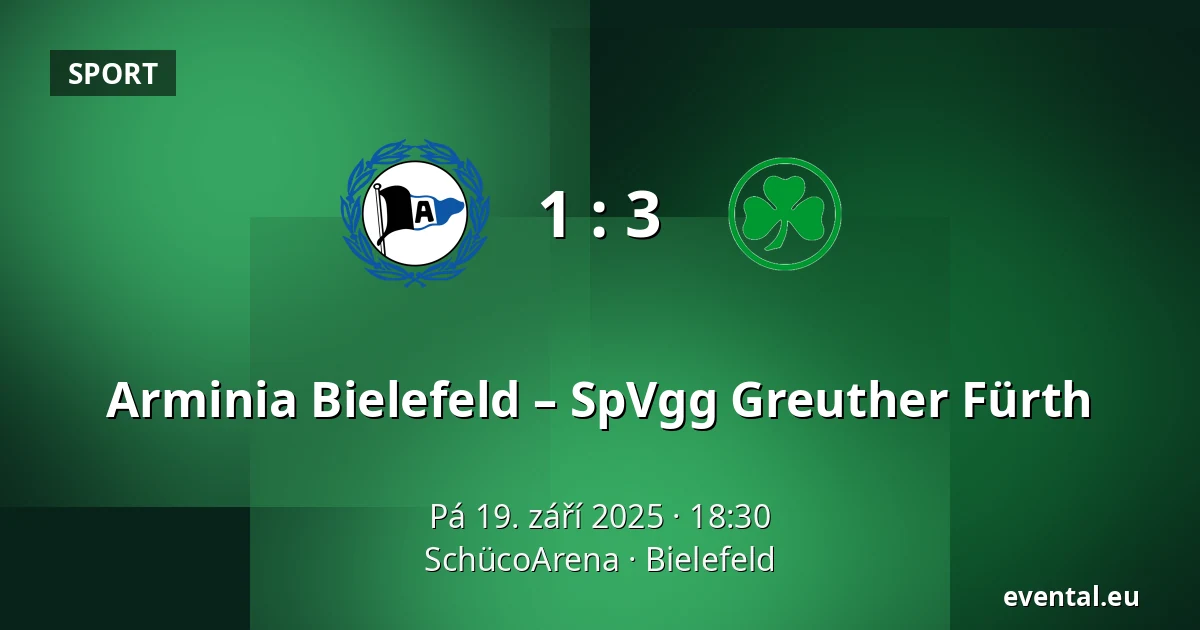 Arminia Bielefeld – SpVgg Greuther Fürth — SchücoArena, Bielefeld