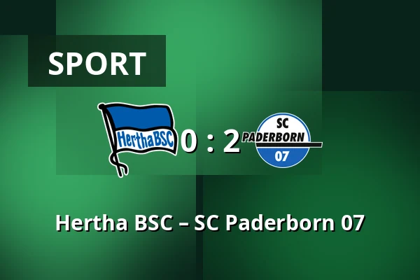 Hertha BSC – SC Paderborn 07 — Olympiastadion, Berlín