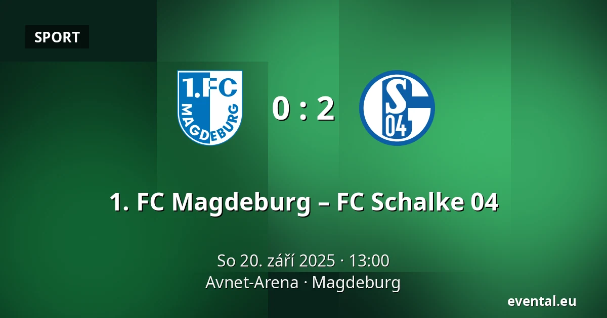 1. FC Magdeburg – FC Schalke 04 — Avnet-Arena, Magdeburg