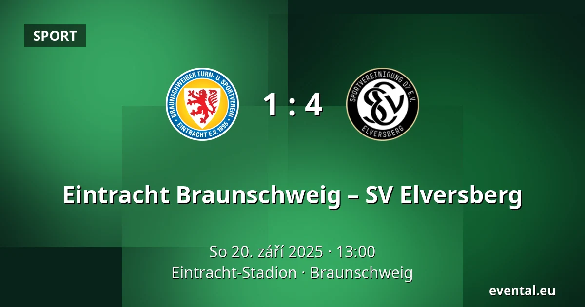 Eintracht Braunschweig – SV Elversberg — Eintracht-Stadion, Braunschweig