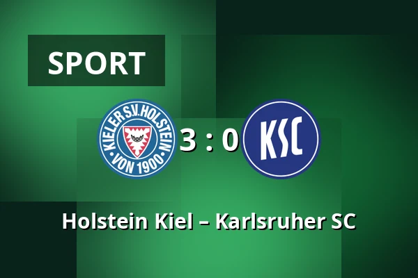 Holstein Kiel – Karlsruher SC — Holstein-Stadion, Kiel