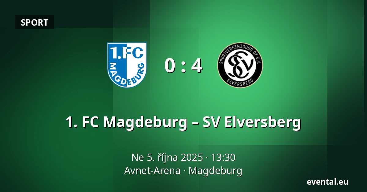 1. FC Magdeburg – SV Elversberg — Avnet-Arena, Magdeburg