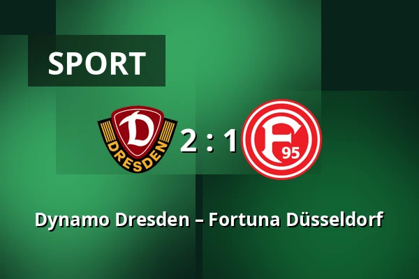 Dynamo Dresden – Fortuna Düsseldorf — Rudolf-Harbig-Stadion, Drážďany