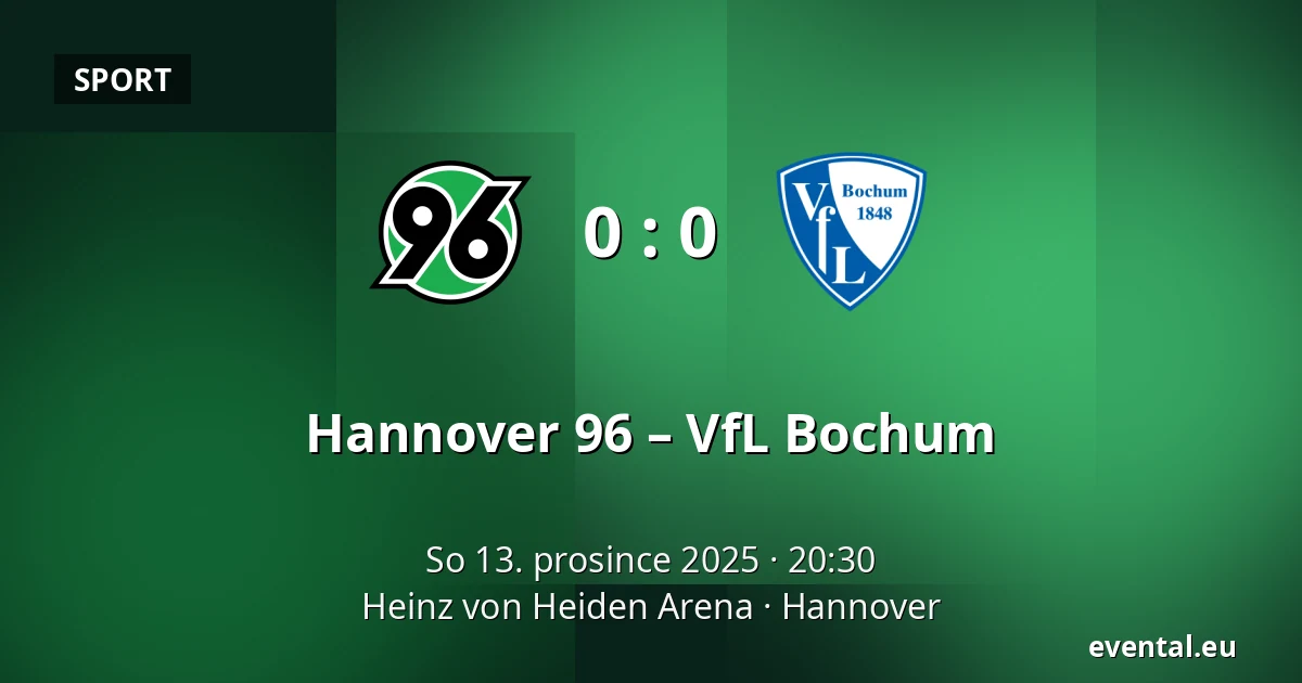 Hannover 96 – VfL Bochum — Heinz-von-Heiden-Arena, Hannover