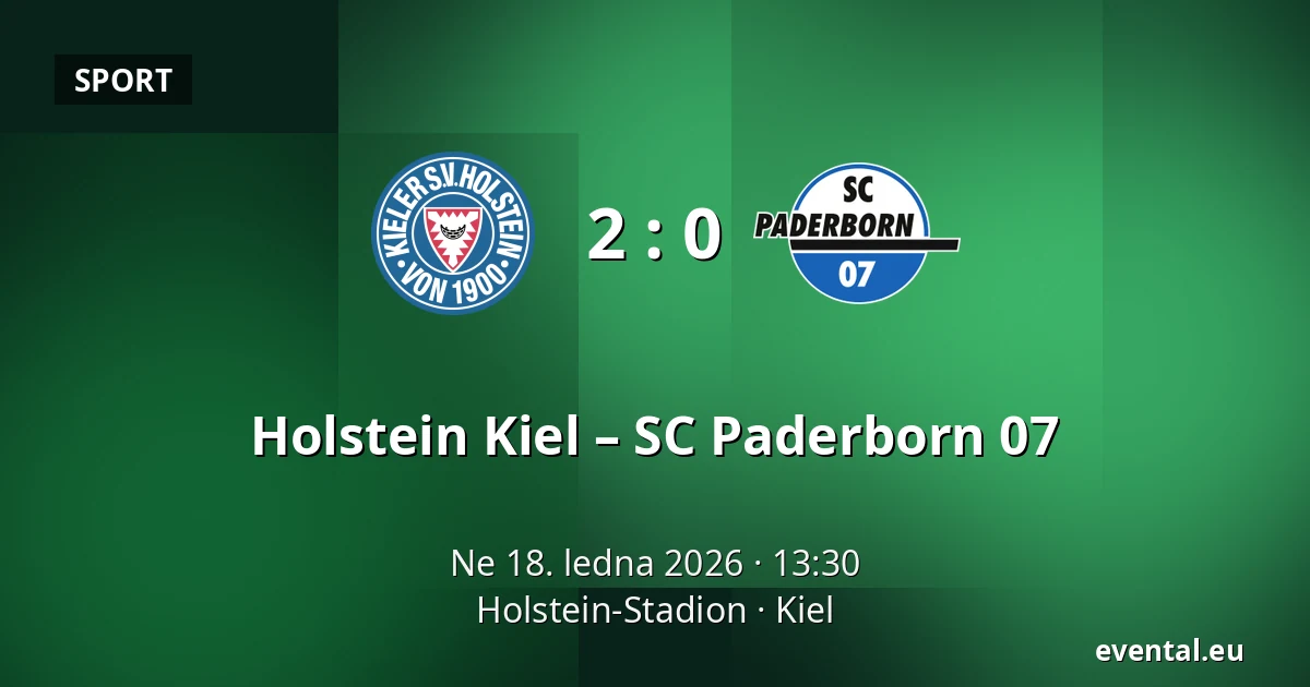 Holstein Kiel – SC Paderborn 07 — Holstein-Stadion, Kiel