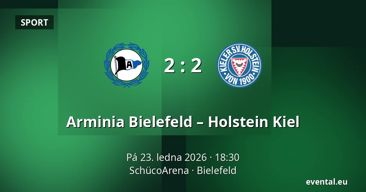 Arminia Bielefeld – Holstein Kiel — SchücoArena, Bielefeld