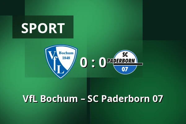 VfL Bochum – SC Paderborn 07 — Vonovia Ruhrstadion, Bochum