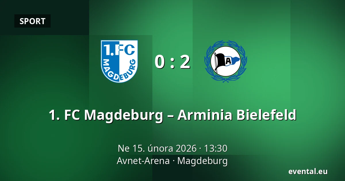 1. FC Magdeburg – Arminia Bielefeld — Avnet-Arena, Magdeburg