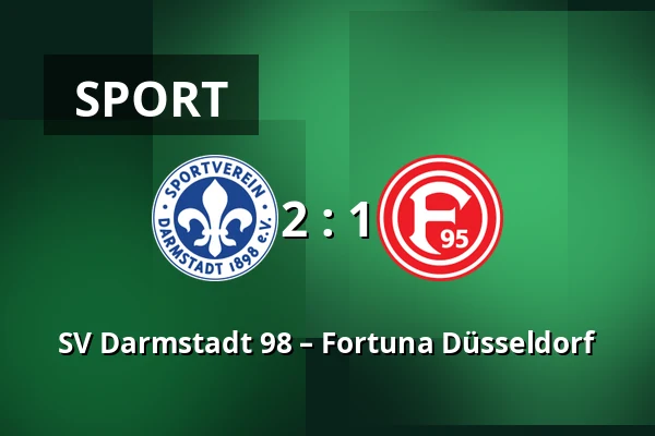 SV Darmstadt 98 – Fortuna Düsseldorf — Merck-Stadion am Bollenfalltor, Darmstadt
