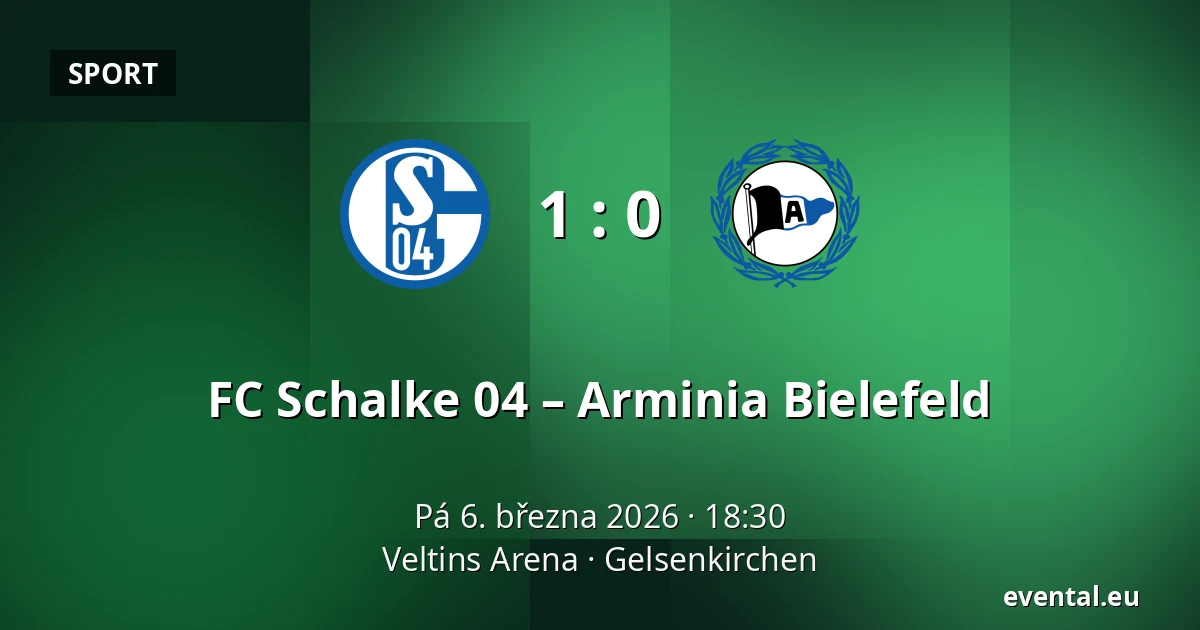 FC Schalke 04 – Arminia Bielefeld — Veltins Arena, Gelsenkirchen