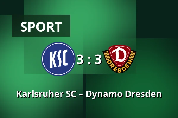 Karlsruher SC – Dynamo Dresden — BBBank Wildpark, Karlsruhe