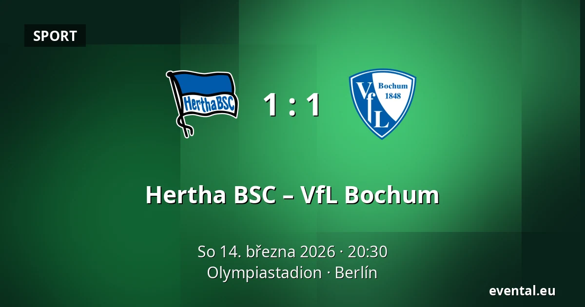 Hertha BSC – VfL Bochum — Olympiastadion, Berlín