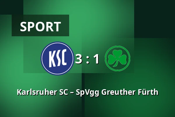 Karlsruher SC – SpVgg Greuther Fürth — BBBank Wildpark, Karlsruhe