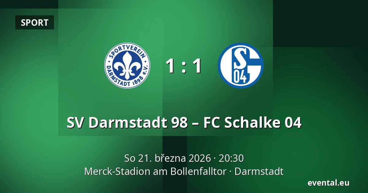 SV Darmstadt 98 – FC Schalke 04 — Merck-Stadion am Bollenfalltor, Darmstadt
