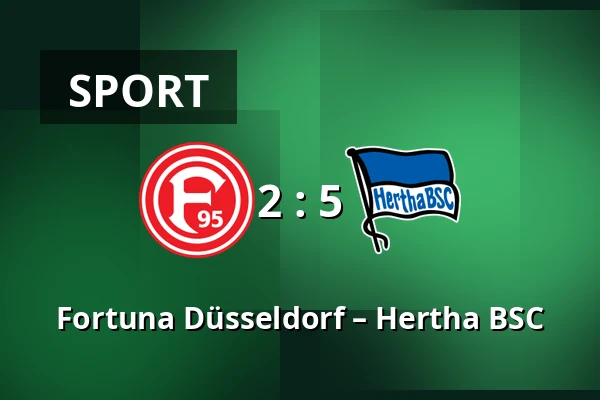 Fortuna Düsseldorf – Hertha BSC — Merkur Spiel-Arena, Dusseldorf