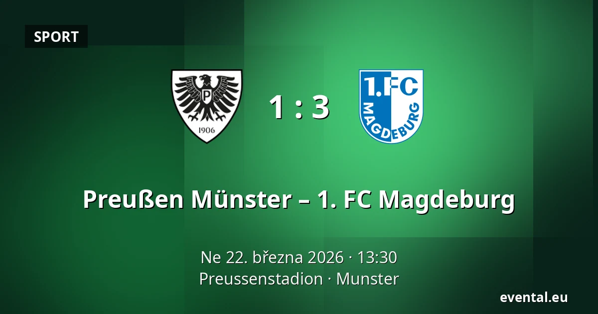 Preußen Münster – 1. FC Magdeburg — Preussenstadion, Munster