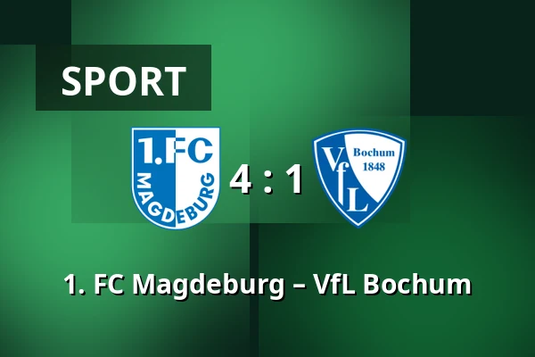 1. FC Magdeburg – VfL Bochum — Avnet-Arena, Magdeburg
