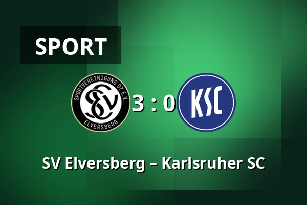 SV Elversberg – Karlsruher SC — Waldstadion Kaiserlinde, Spiesen-Elversberg
