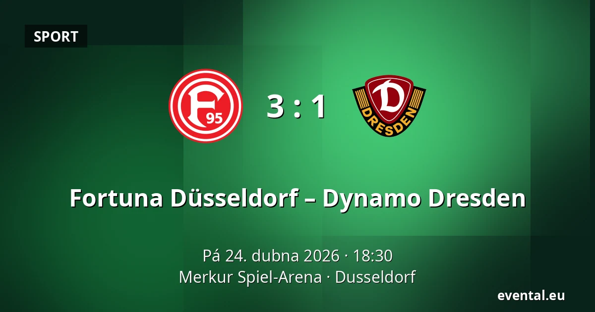 Fortuna Düsseldorf – Dynamo Dresden — Merkur Spiel-Arena, Dusseldorf