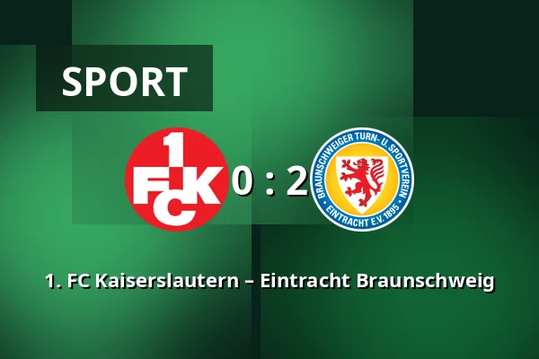 1. FC Kaiserslautern – Eintracht Braunschweig — Fritz Walter Stadion, Kaiserslautern