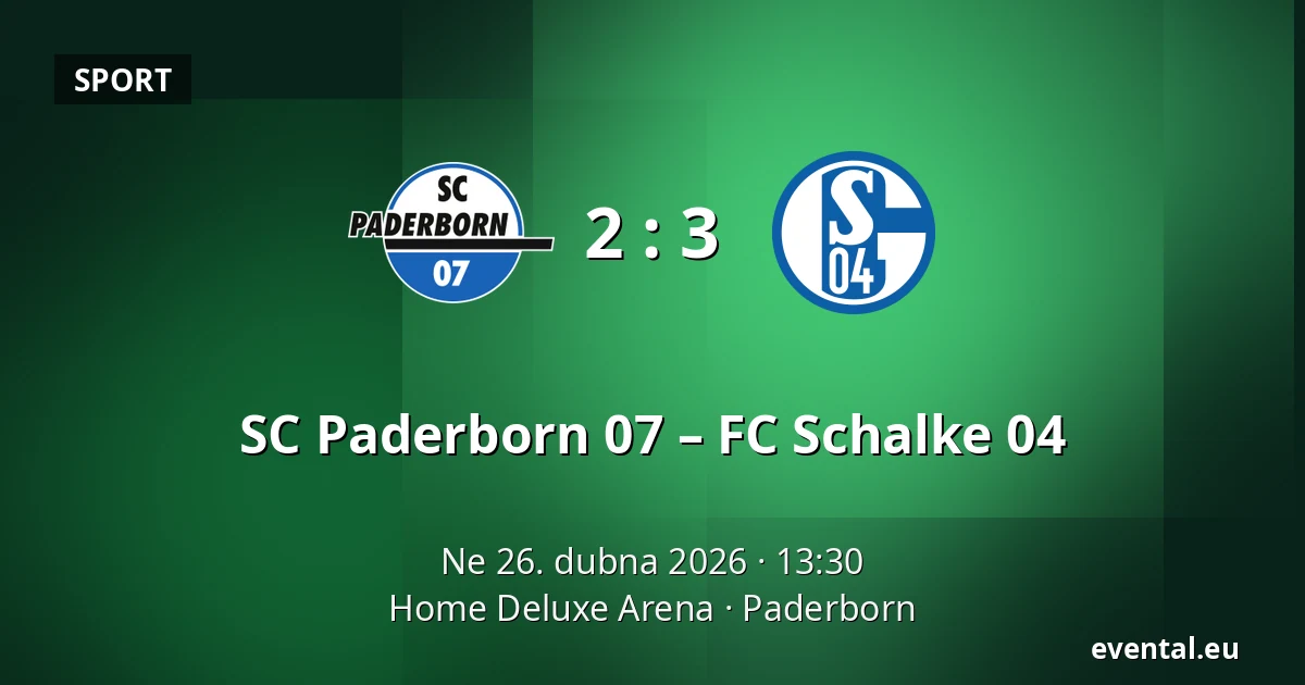 SC Paderborn 07 – FC Schalke 04 — Home Deluxe Arena, Paderborn