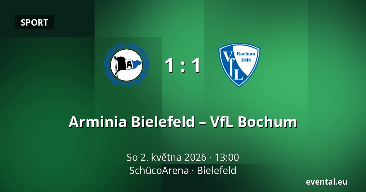 Arminia Bielefeld – VfL Bochum — SchücoArena, Bielefeld