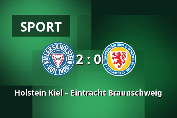 Holstein Kiel – Eintracht Braunschweig — Holstein-Stadion, Kiel