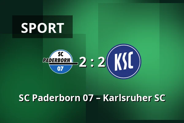 SC Paderborn 07 – Karlsruher SC — Home Deluxe Arena, Paderborn