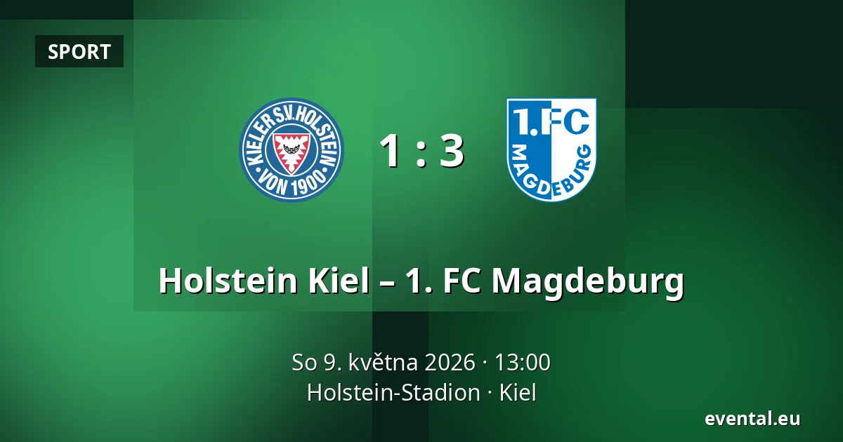 Holstein Kiel – 1. FC Magdeburg — Holstein-Stadion, Kiel