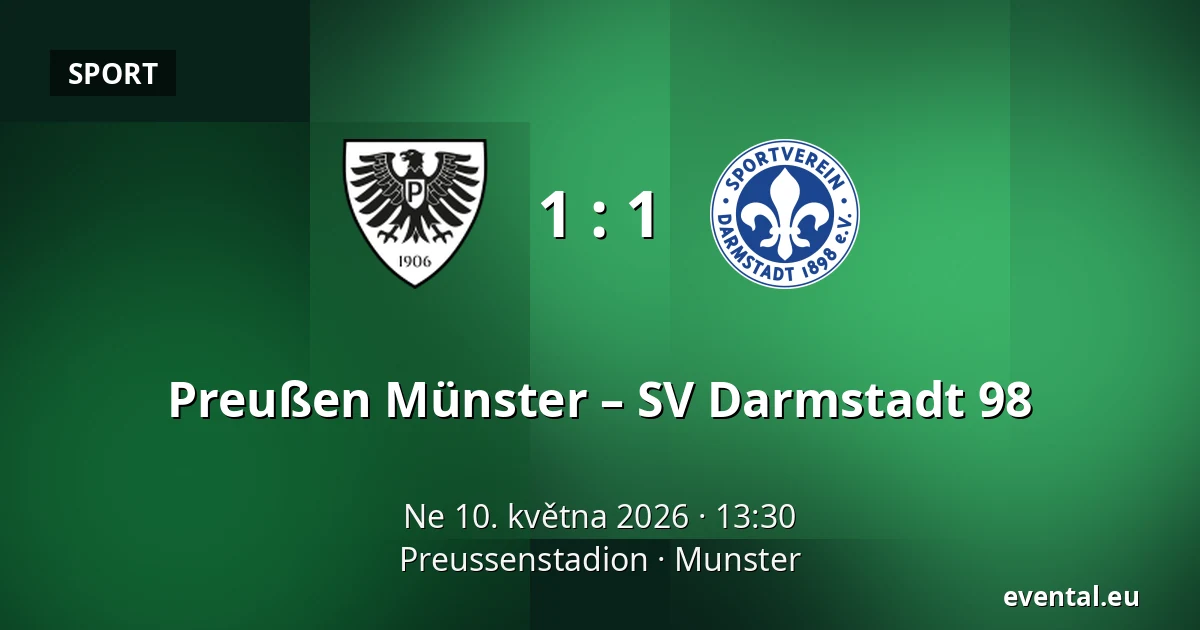 Preußen Münster – SV Darmstadt 98 — Preussenstadion, Munster
