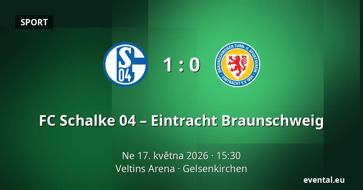 FC Schalke 04 – Eintracht Braunschweig — Veltins Arena, Gelsenkirchen