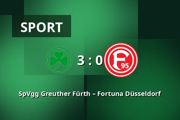 SpVgg Greuther Fürth – Fortuna Düsseldorf — Sportpark Ronhof Thomas Sommer, Fürth