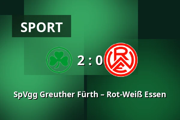 SpVgg Greuther Fürth – Rot-Weiß Essen — Sportpark Ronhof Thomas Sommer, Fürth