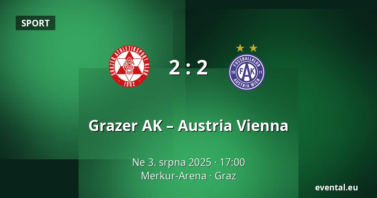 Grazer AK – Austria Vienna — Merkur-Arena, Graz
