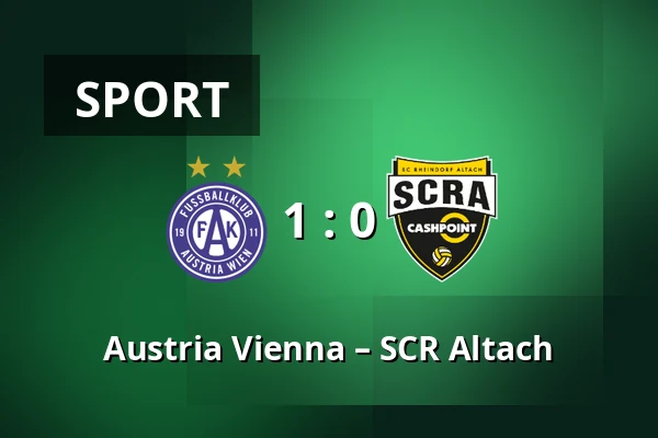 Austria Vienna – SCR Altach — Generali Arena, Vídeň